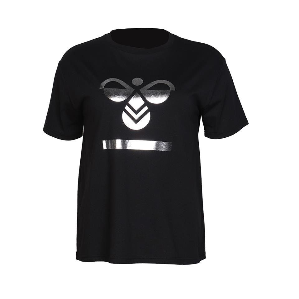 Hummel Hmlbenita T-Shirt S/S Tee Kadın Siyah Tshirt
