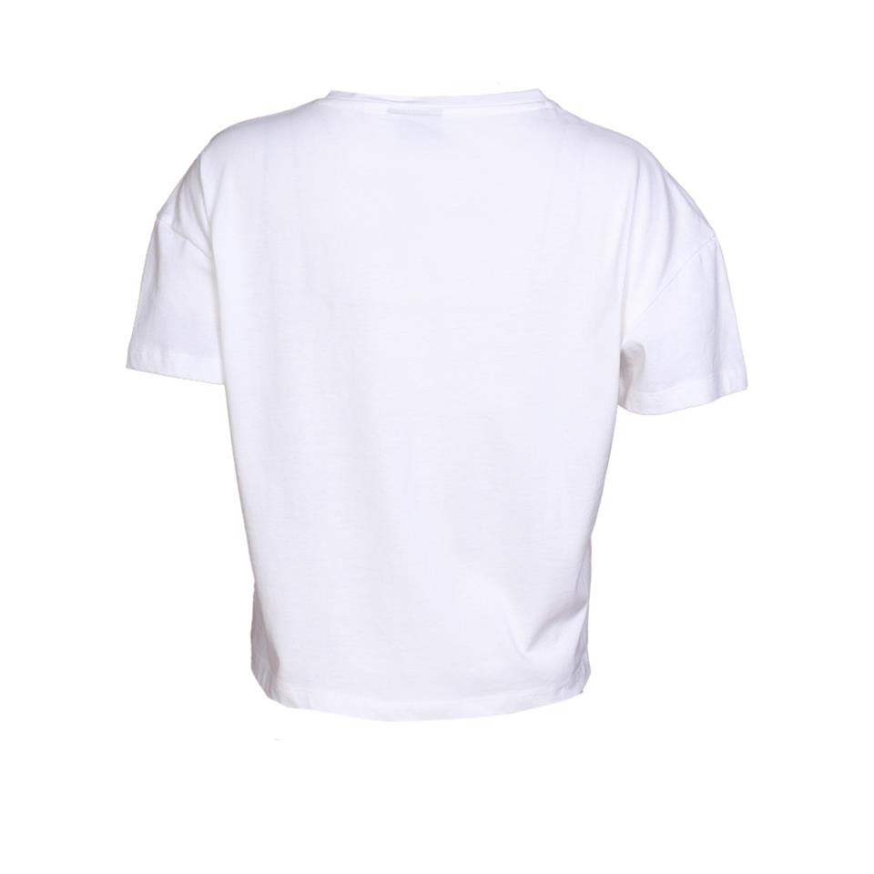 Hummel Hmllikha T-Shirt S/S Tee Beyaz Kadın Tshirt