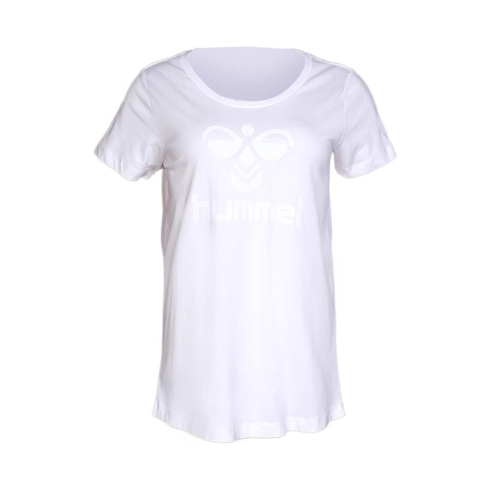 Hummel Hmlridade T-Shirt S/S Tee Kadın Beyaz Tshirt