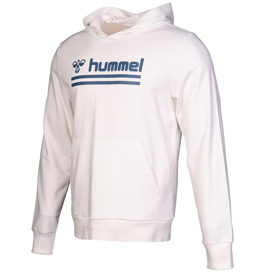 Hummel Darin Hoodie Erkek Beyaz Sweatshirt