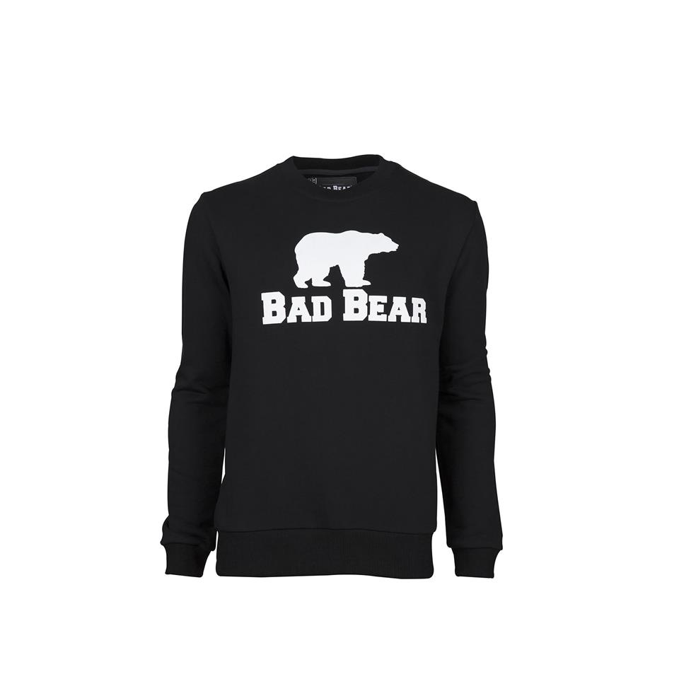 Bad Bear Bad Bear Crewneck Erkek Siyah Sweatshirt