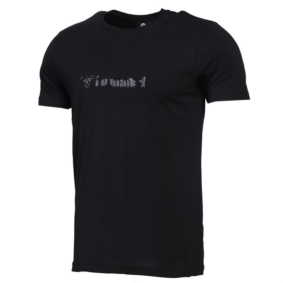 Hummel HML Cosenza T-Shirt S/S Tee Siyah Erkek Tshirt