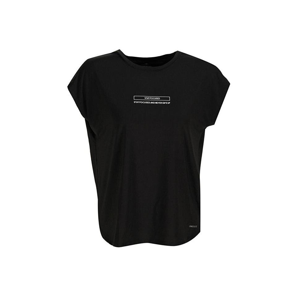 Lumberjack 1M Ct396 Mila Minimal T-Shirt Siyah Kadın Tshirt