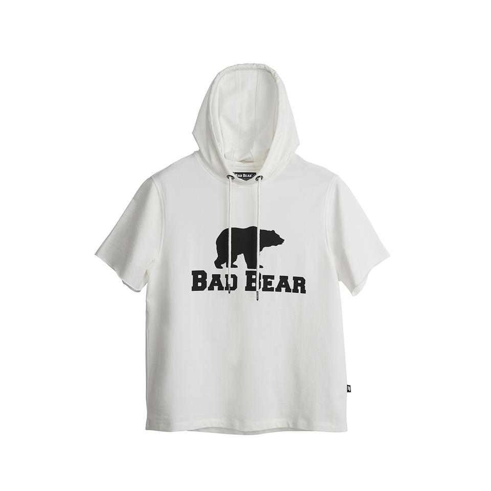 Bad Bear Practice Sleeveless Hoodie Erkek Beyaz Sweat - Kapson