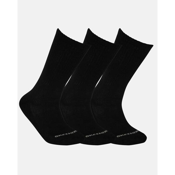 Skechers U Crew Cut Sock Unisex Siyah Soket Corap