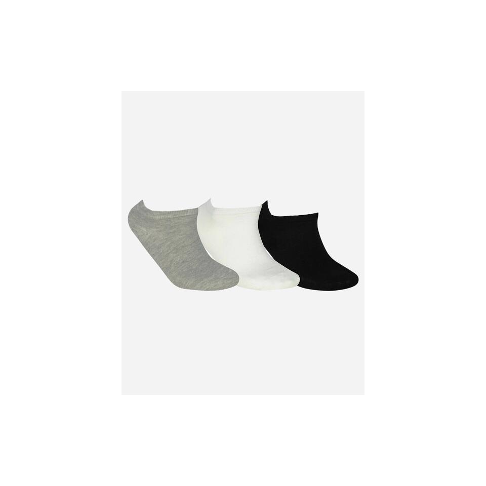 Skechers U Low Cut Sock Unisex Renkli Soket Corap
