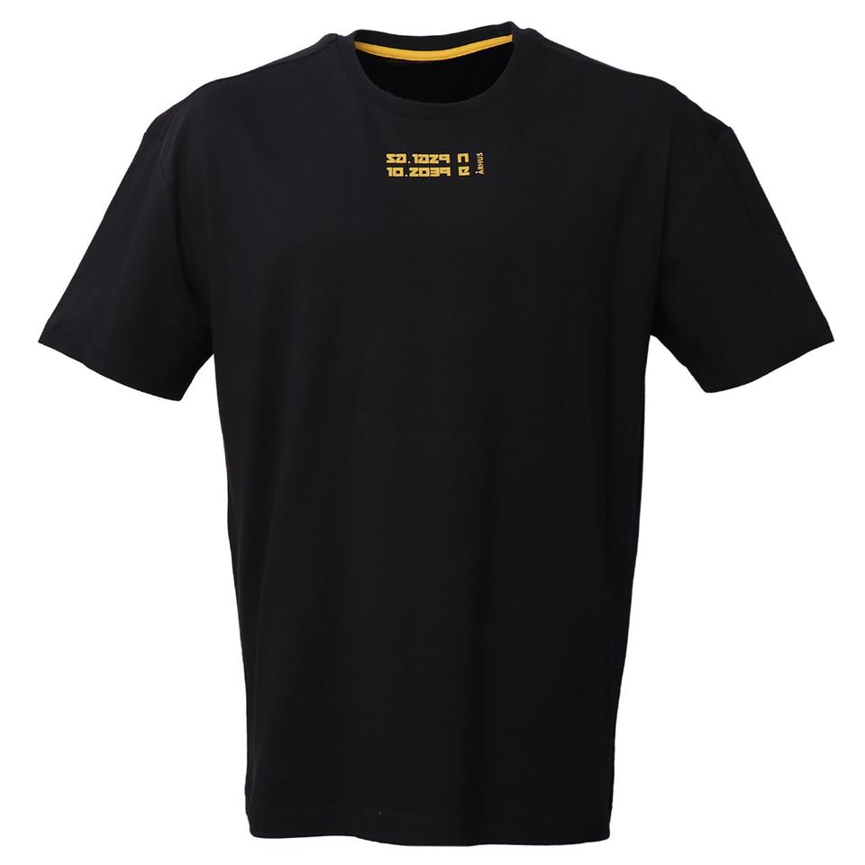Hummel Erkole Oversize T-Shirt S/S Erkek Siyah Tshirt - Bisiklet