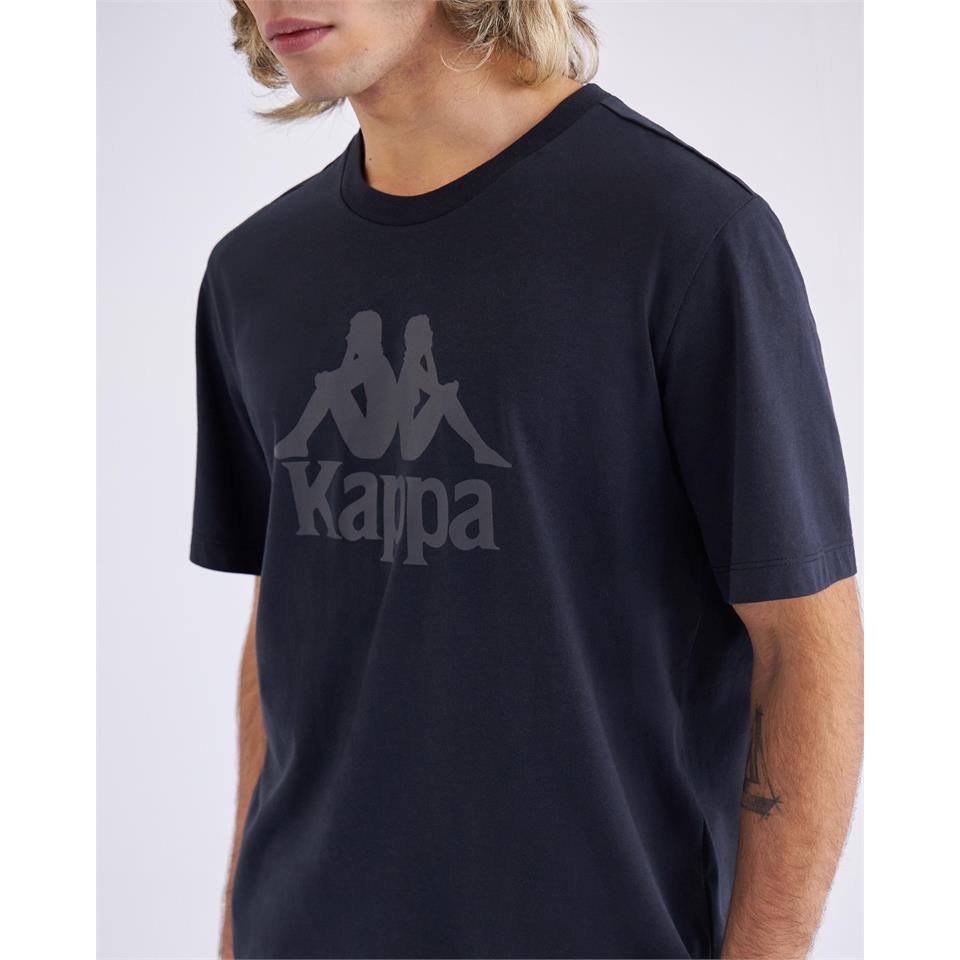 Kappa Authentic Tahitix Tk Siyah Erkek Tshirt - Bisiklet