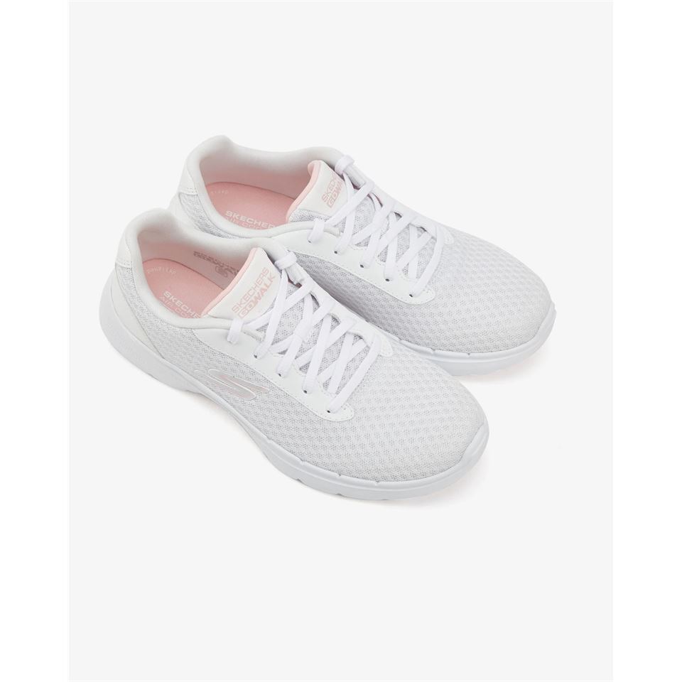 Skechers Go Walk 6 - Iconic Vision Kadın Beyaz Spor Ayakkabı