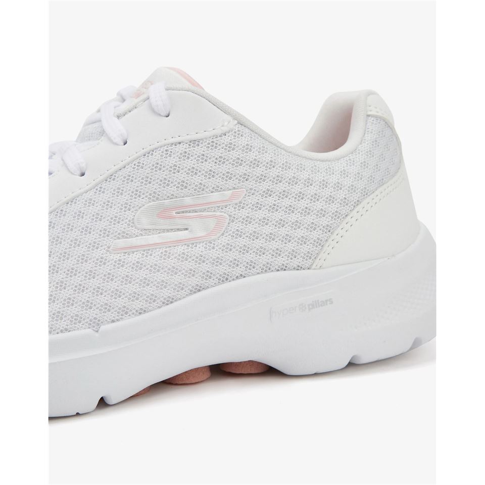 Skechers Go Walk 6 - Iconic Vision Kadın Beyaz Spor Ayakkabı