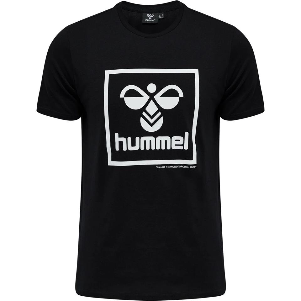 Hummel Hmlt-isam T-Shirt Siyah Erkek Tshirt - Bisiklet