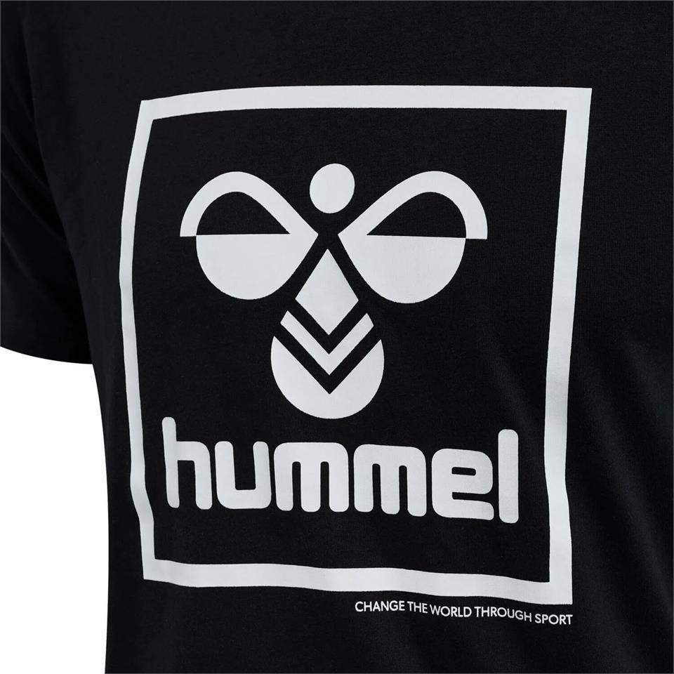 Hummel Hmlt-isam T-Shirt Siyah Erkek Tshirt - Bisiklet