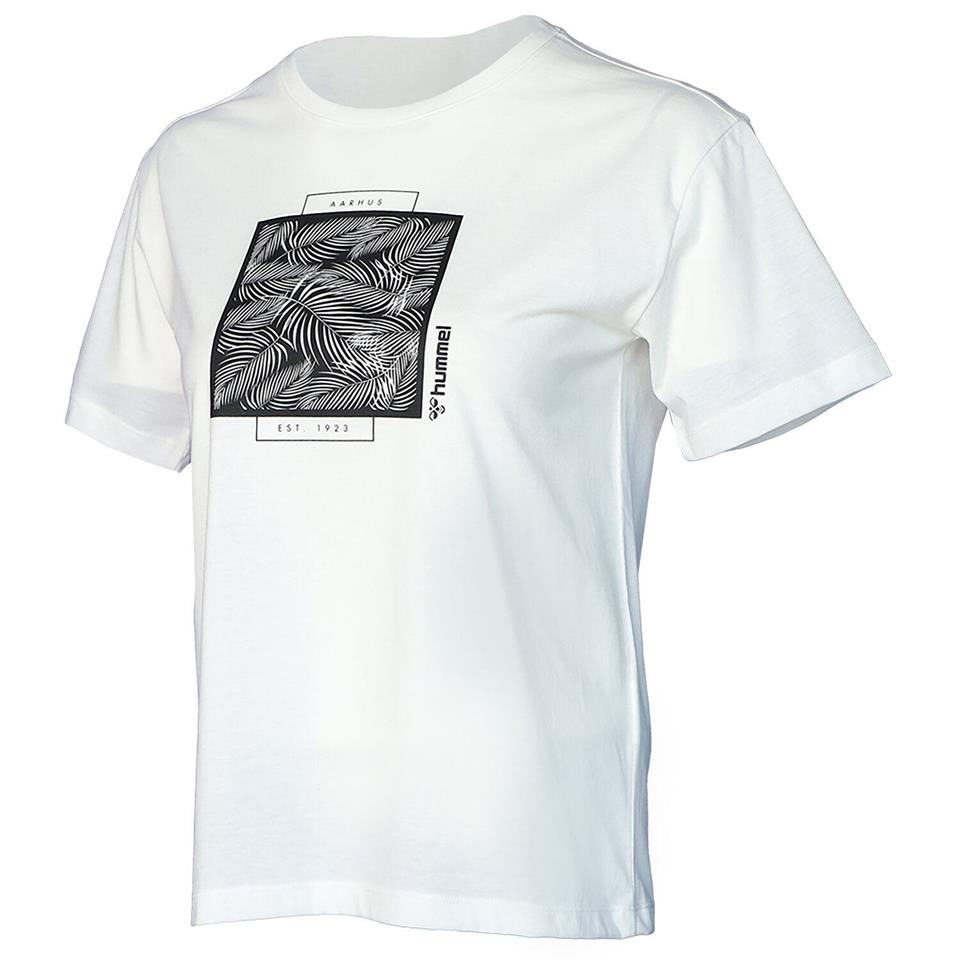 Hummel Hmlelise T-Shirt Beyaz Kadın Tshirt - Bisiklet