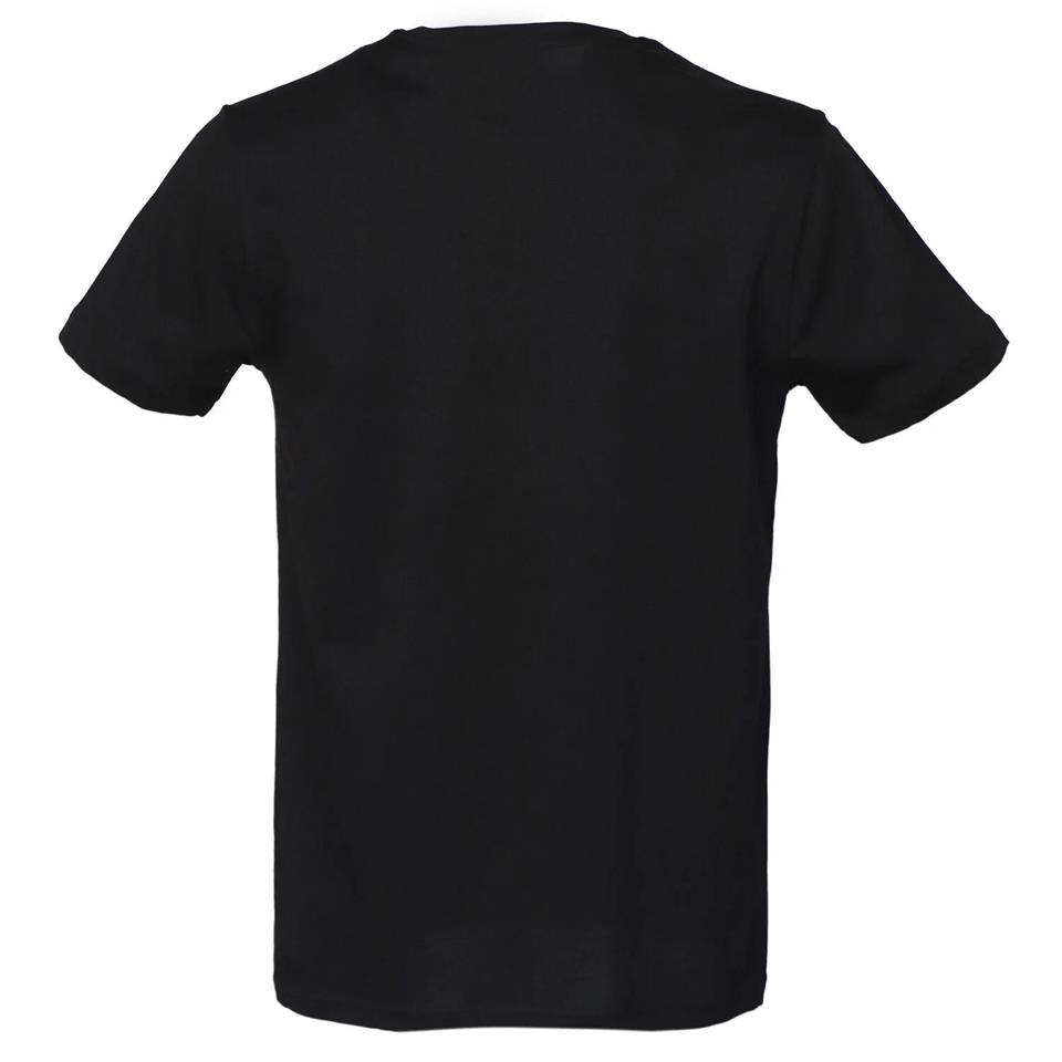 Hummel Hmlhans T-Shirt S/S Erkek Siyah Bisiklet Yaka Tshirt