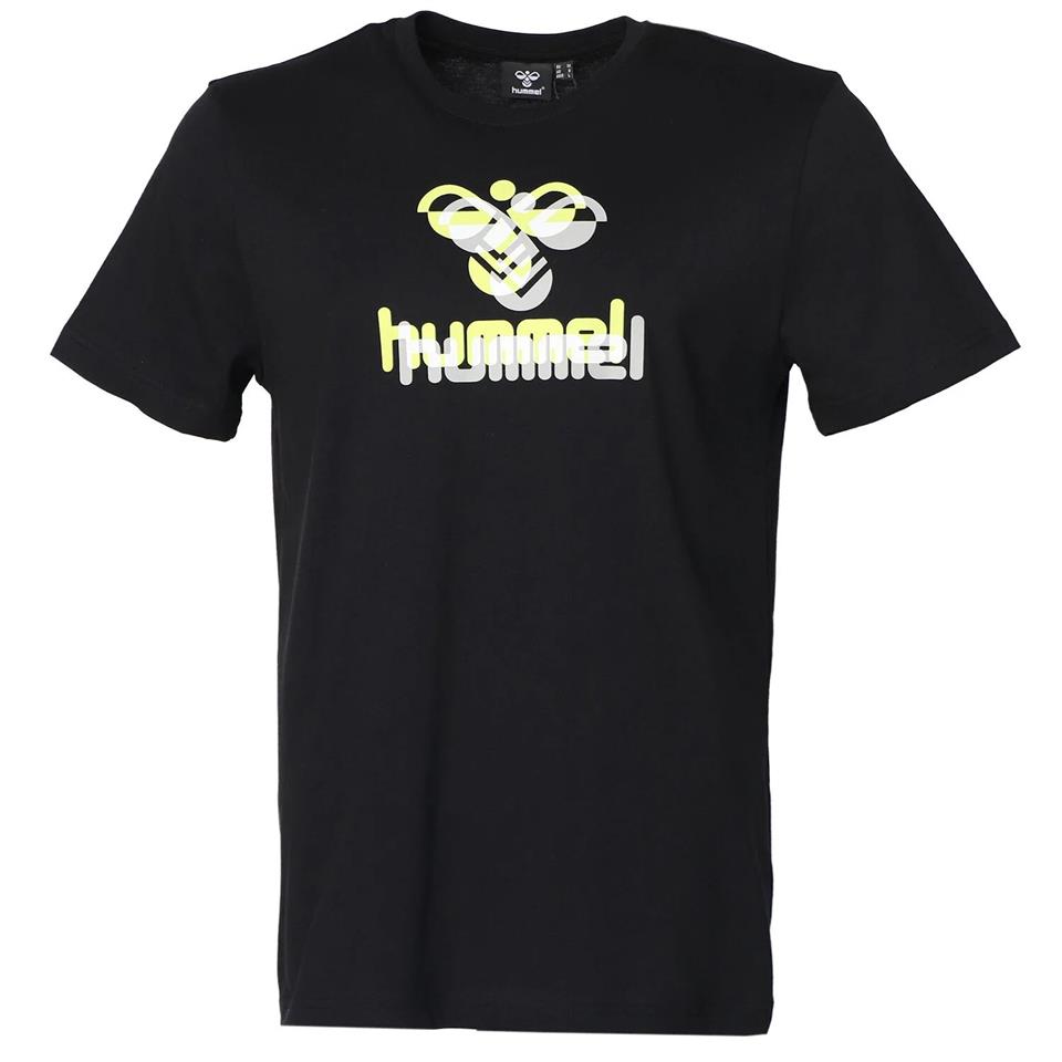 Hummel Hmlsenna T-Shirt S/S Erkek Kirmizi Bisiklet Yaka Tshirt