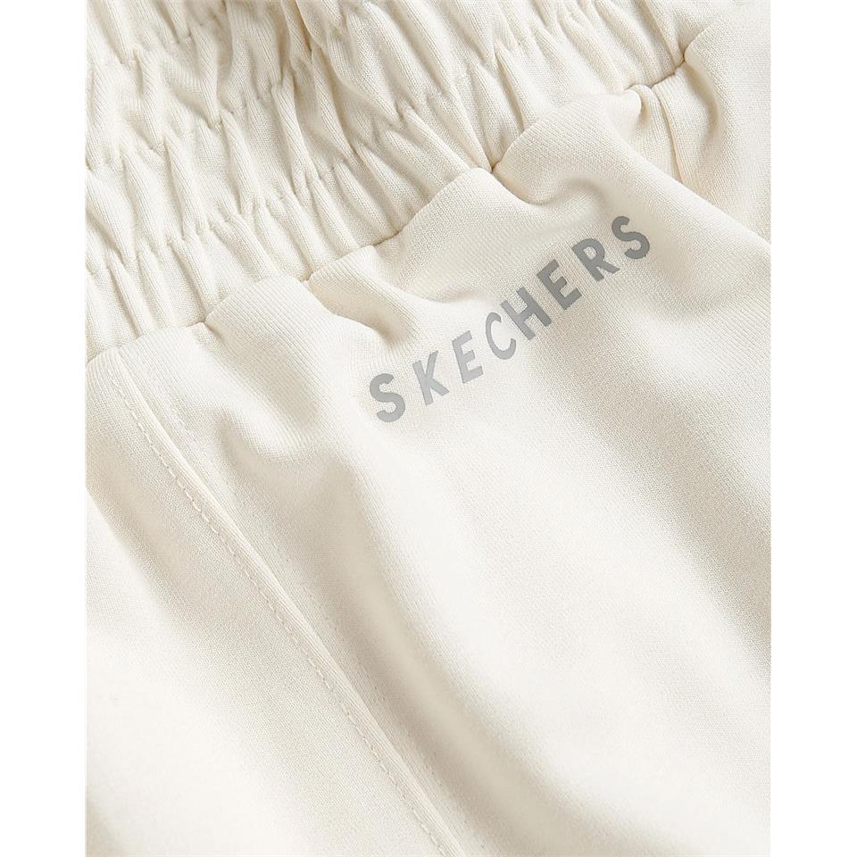 Skechers W Soft Touch Shinny Logo Wide Leg Sweatpant Kadın Gri Esofman Alt