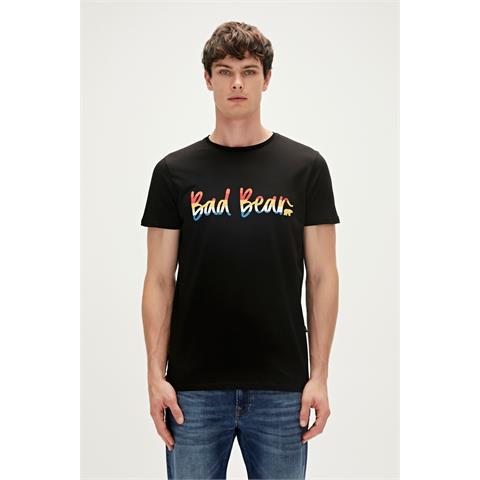 Bad Bear Manuscript T-Shirt Erkek  Tshirt - Bisiklet