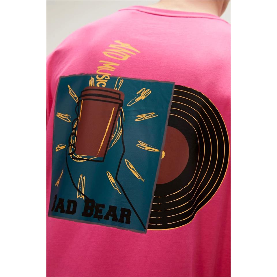 Bad Bear Break T-Shirt Erkek  Bisiklet Yaka Tshirt