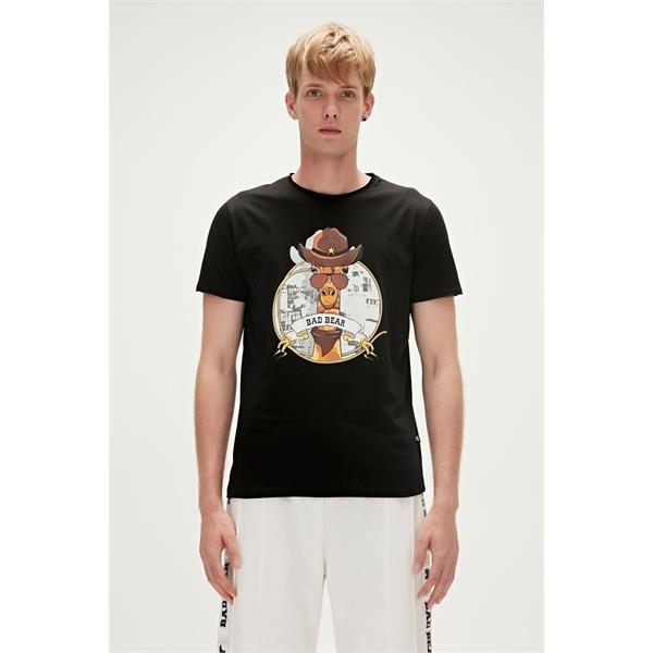 Bad Bear Giraffe T-Shirt Erkek  Tshirt - Bisiklet