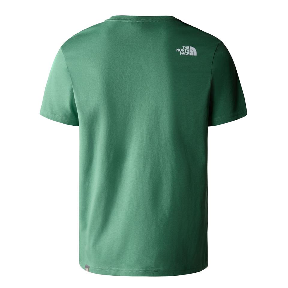 The North Face M S/S Never Stop Exploring Tee Erkek Yesil Tshirt - Bisiklet