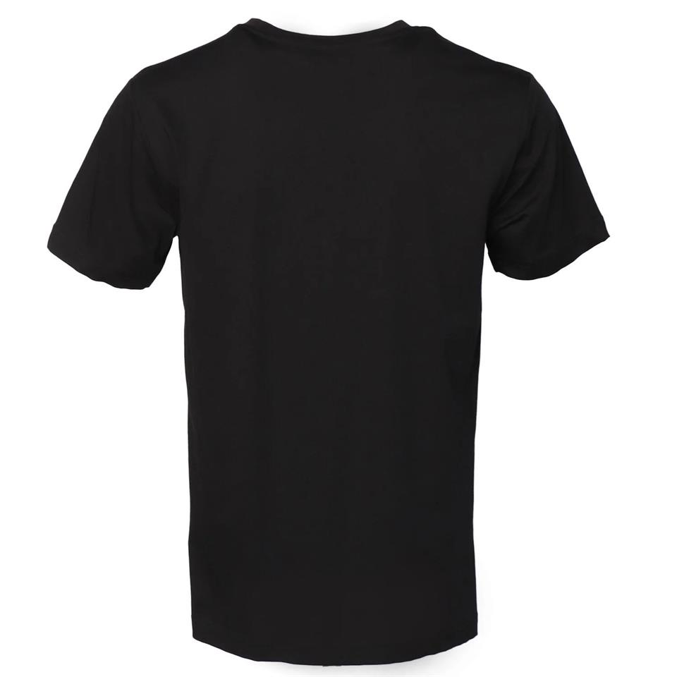 Hummel Hmlrowan T-Shirt S/S Erkek Siyah Bisiklet Yaka Tshirt