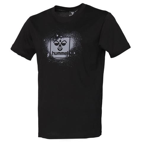 Hummel Hmlrowan T-Shirt S/S Siyah Erkek Tshirt - Bisiklet