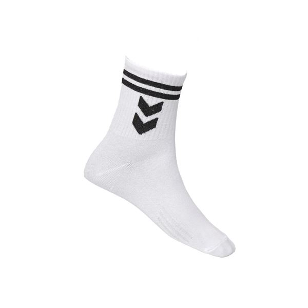 Hummel Hmlchevronstripe Medium Size Socks Unisex Beyaz Soket Corap