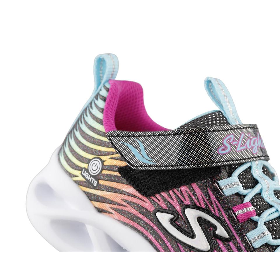 Skechers Twisty Brights-Mystical Bliss Kız Çocuk Siyah Spor Ayakkabı