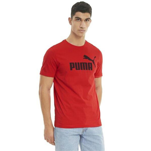 Puma Ess Logo Tee Erkek  Tshirt - Bisiklet
