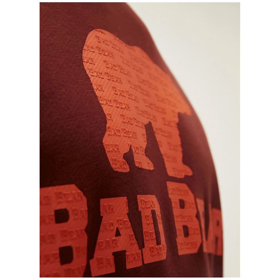 Bad Bear Logo Crewneck Erkek  Bisiklet Yaka Sweat