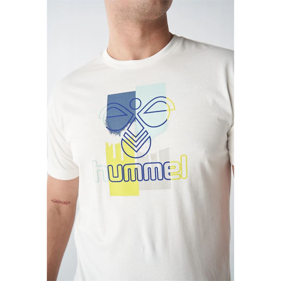 Hummel Hmlgodric T-Shirt S/S Erkek  Bisiklet Yaka Tshirt