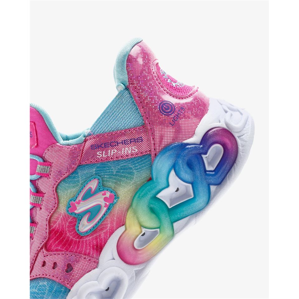 Skechers İnfinite Heart Lights - Eternal Shimmer Kız Çocuk  Spor Ayakkabı