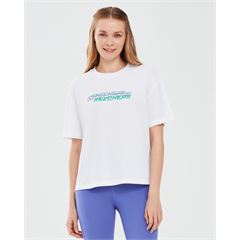 Skechers Graphic T-Shirt W Short Sleeve Kadın Tshirt - Bisiklet 